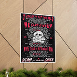 Let The Boy Cook Lyric Poster