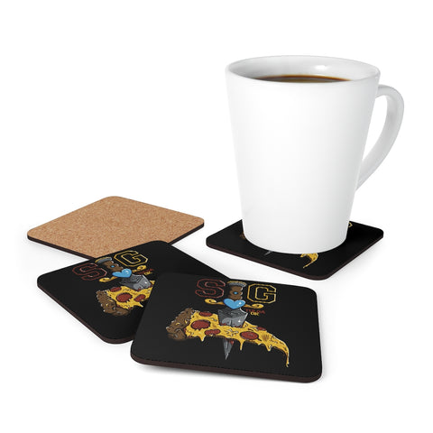 Corkwood Coaster Set
