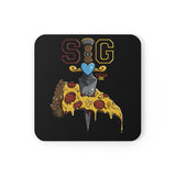 Corkwood Coaster Set