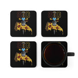 Corkwood Coaster Set